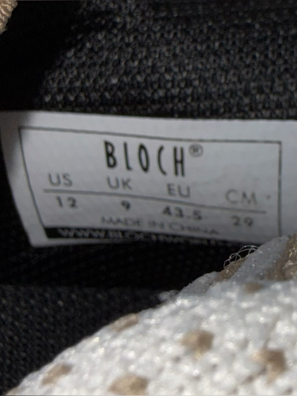 New BLOCH Women's Alcyone Dance & Lifestyle Shoe - Size 12 - Gold Metallic - Picture 12 of 12